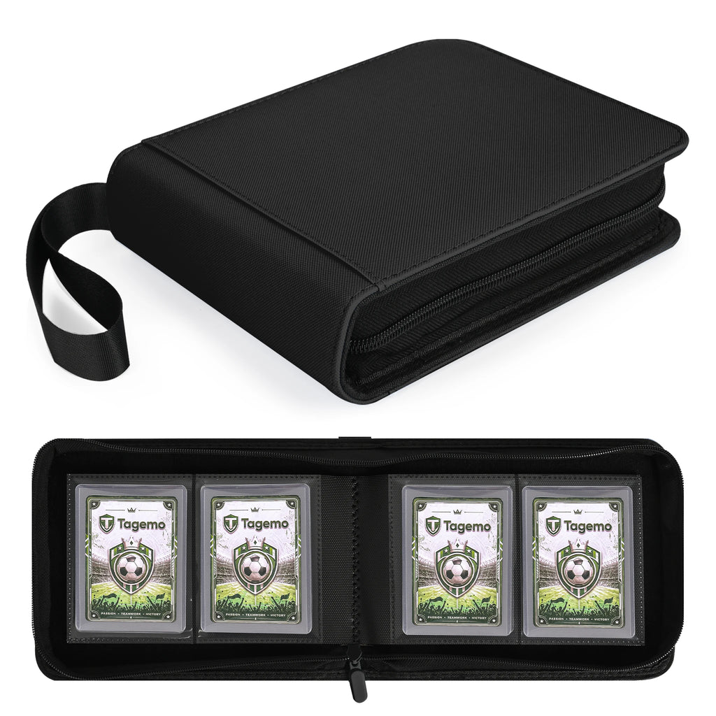 2-Pocket Top Loader Binder with Fixed Pages – 56 Pockets | Tagemo