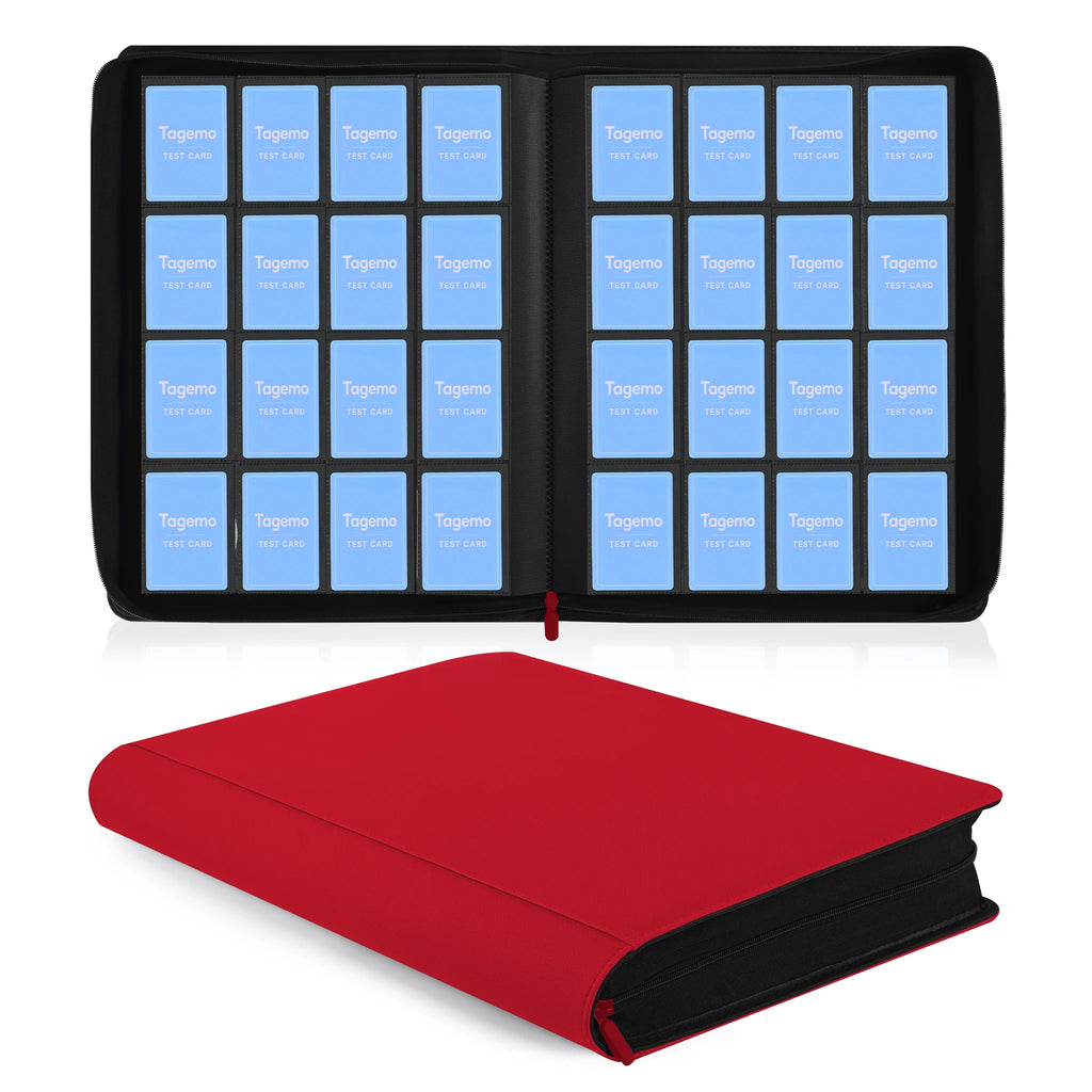 16-Pocket Card Binder with Zipper – 1024 Pockets | Tagemo