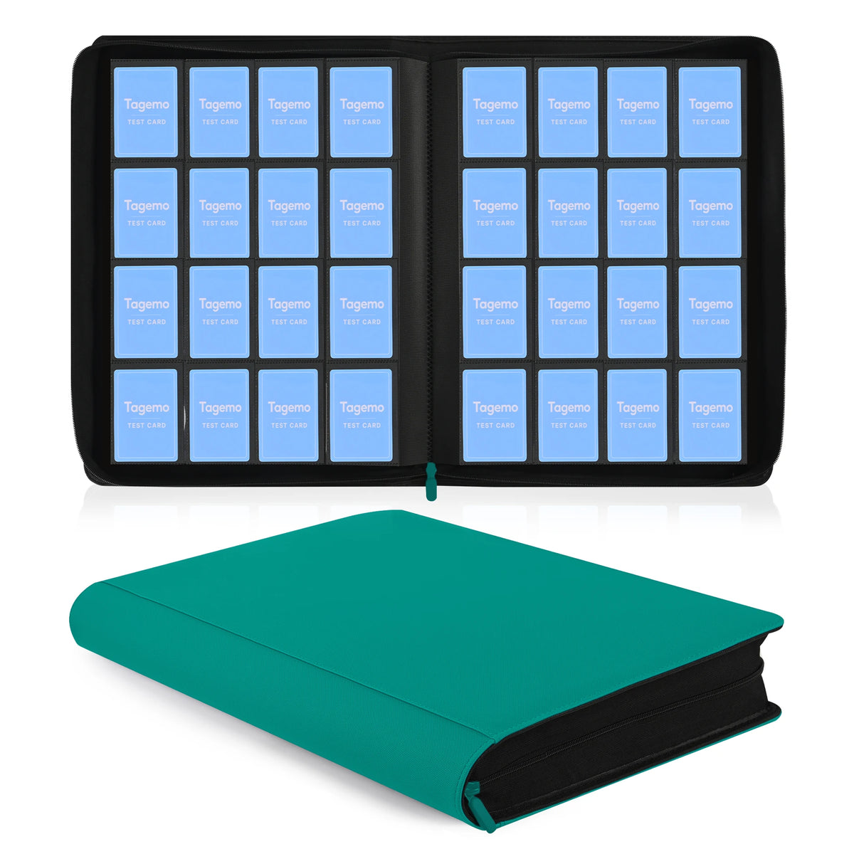 16-Pocket Card Binder with Zipper – 1024 Pockets | Tagemo