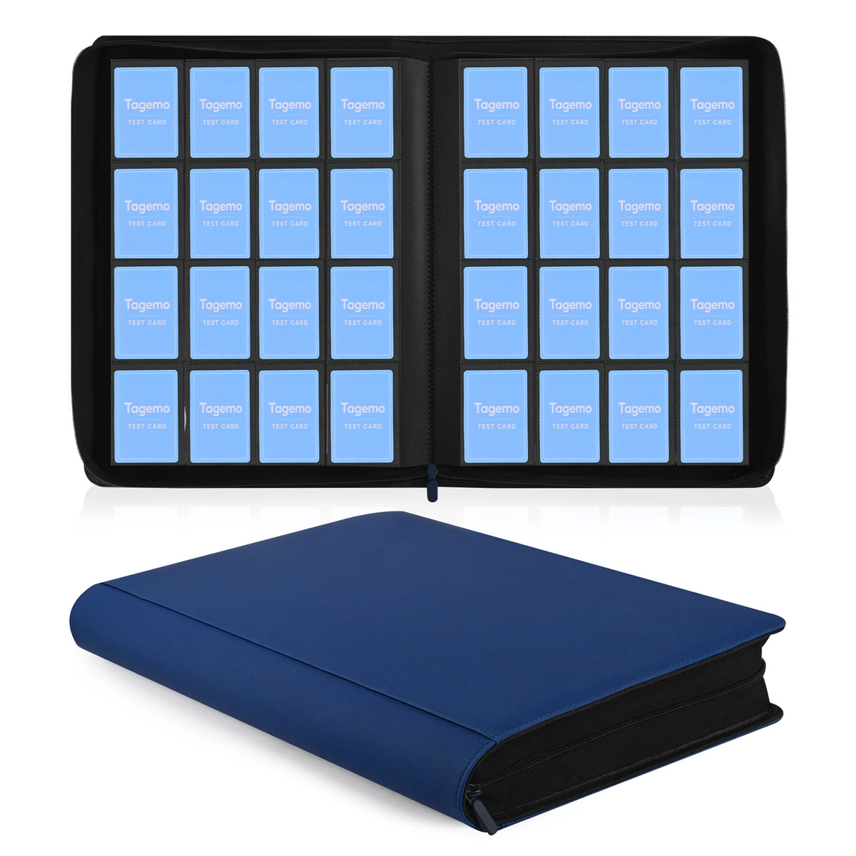 16-Pocket Card Binder with Zipper – 1024 Pockets | Tagemo