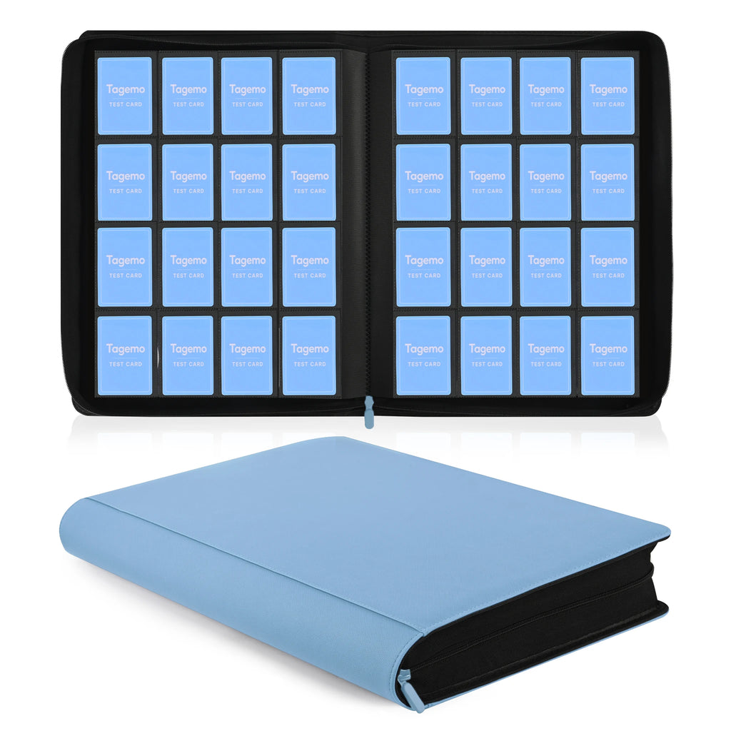 16-Pocket Card Binder with Zipper – 1024 Pockets | Tagemo