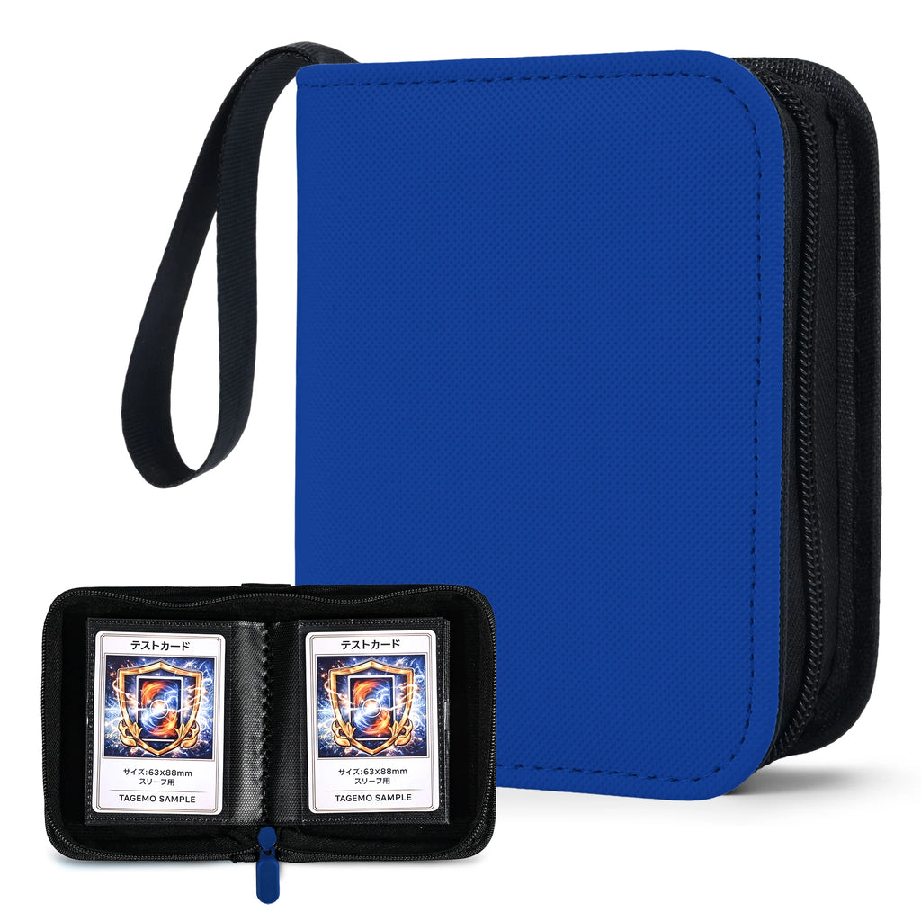 1-Pocket Mini Trading Card Binder with Fixed Pages – 40 Pockets | Tagemo