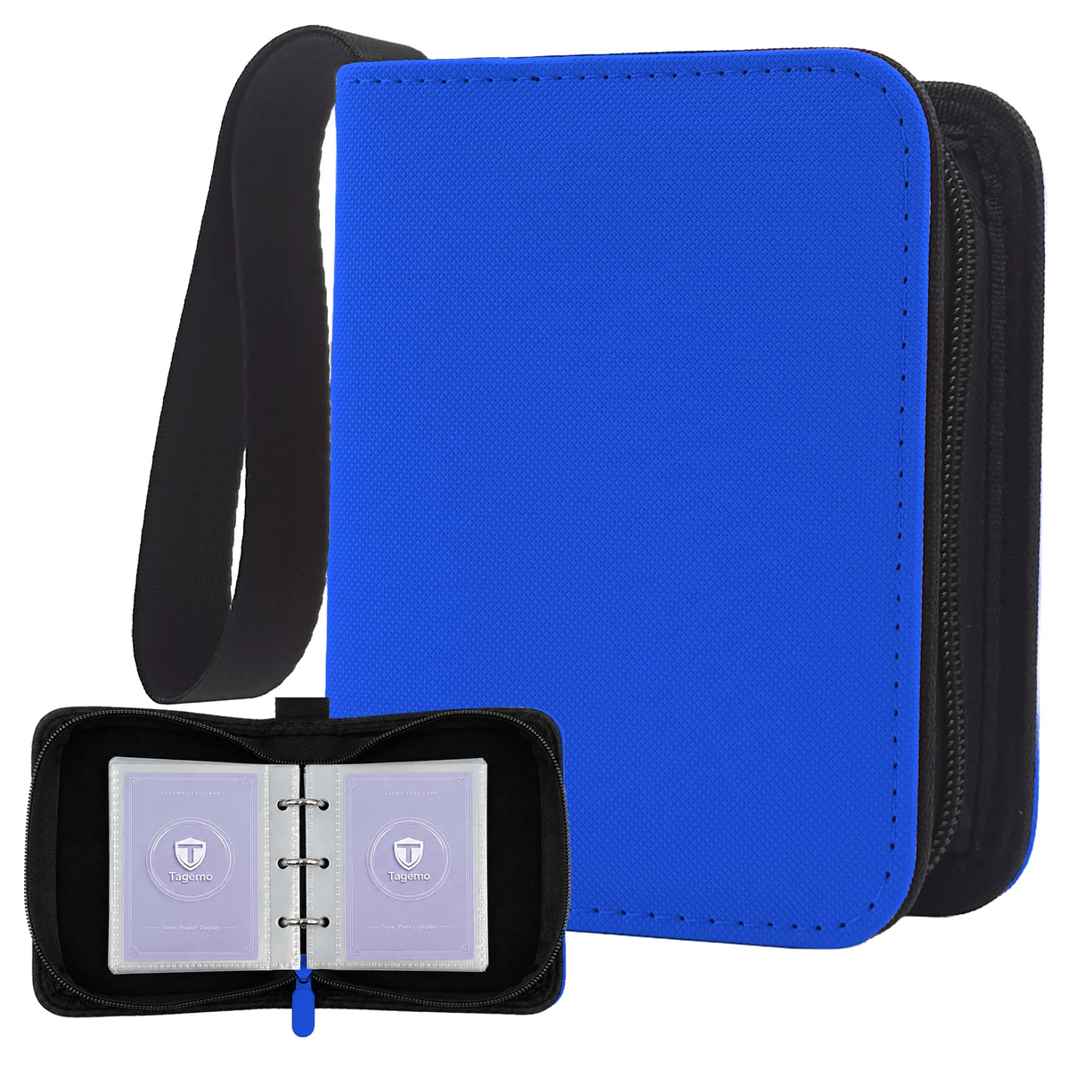1-Pocket Mini Trading Card Ring Binder – 100 Pockets | Tagemo