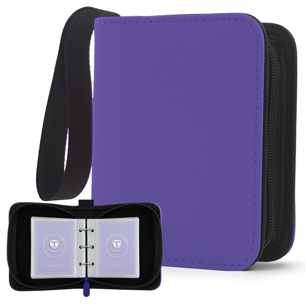 1-Pocket Mini Trading Card Ring Binder – 100 Pockets | Tagemo