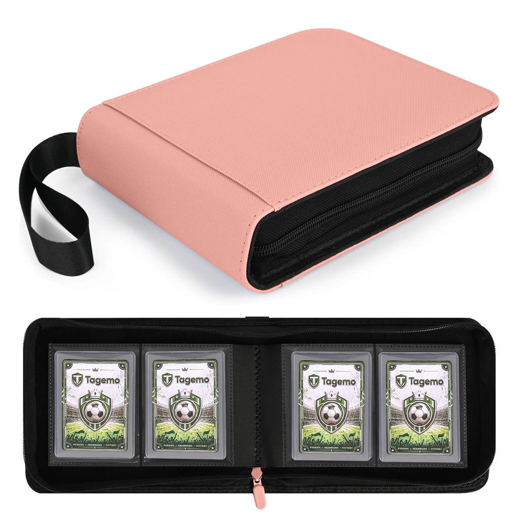 2-Pocket Top Loader Binder with Fixed Pages – 56 Pockets | Tagemo