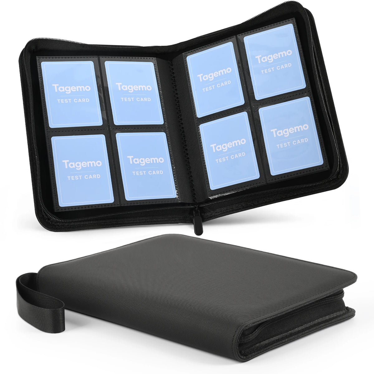 4-Pocket Mini Trading Card Binder with Fixed Pages – 160 Pockets | Tagemo