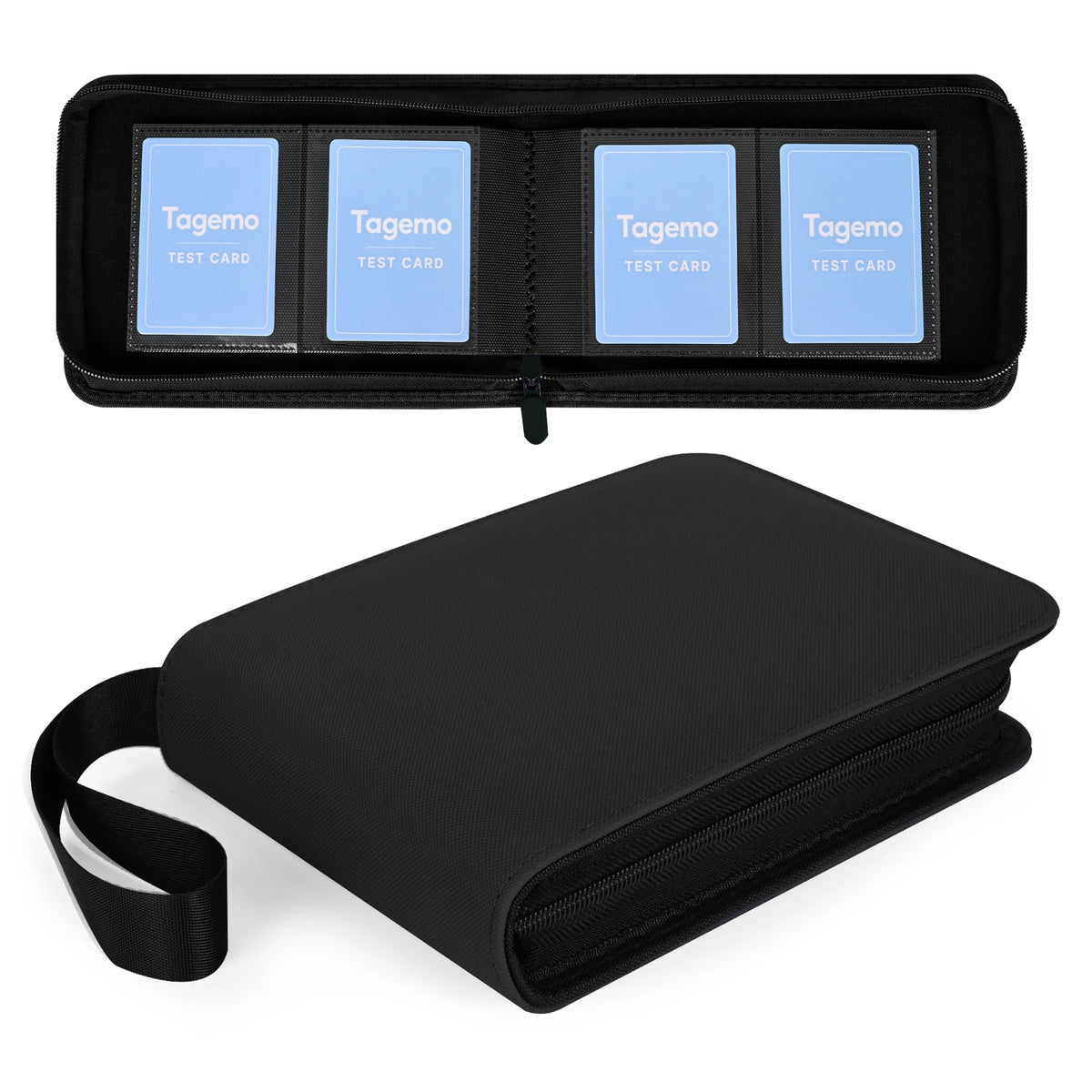 2-Pocket Mini Trading Card Binder with Fixed Pages – 80 Pockets | Tagemo
