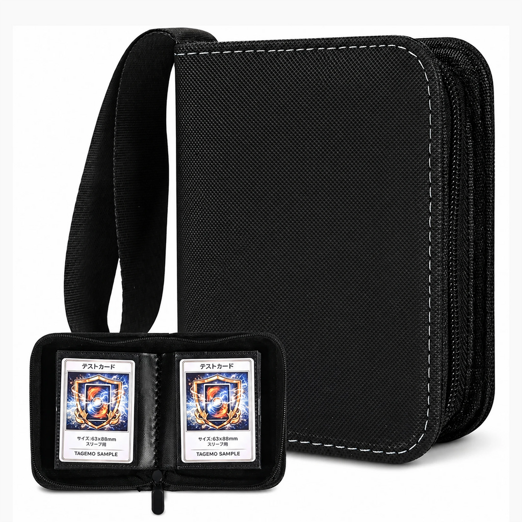 1-Pocket Mini Trading Card Binder with Fixed Pages – 40 Pockets | Tagemo
