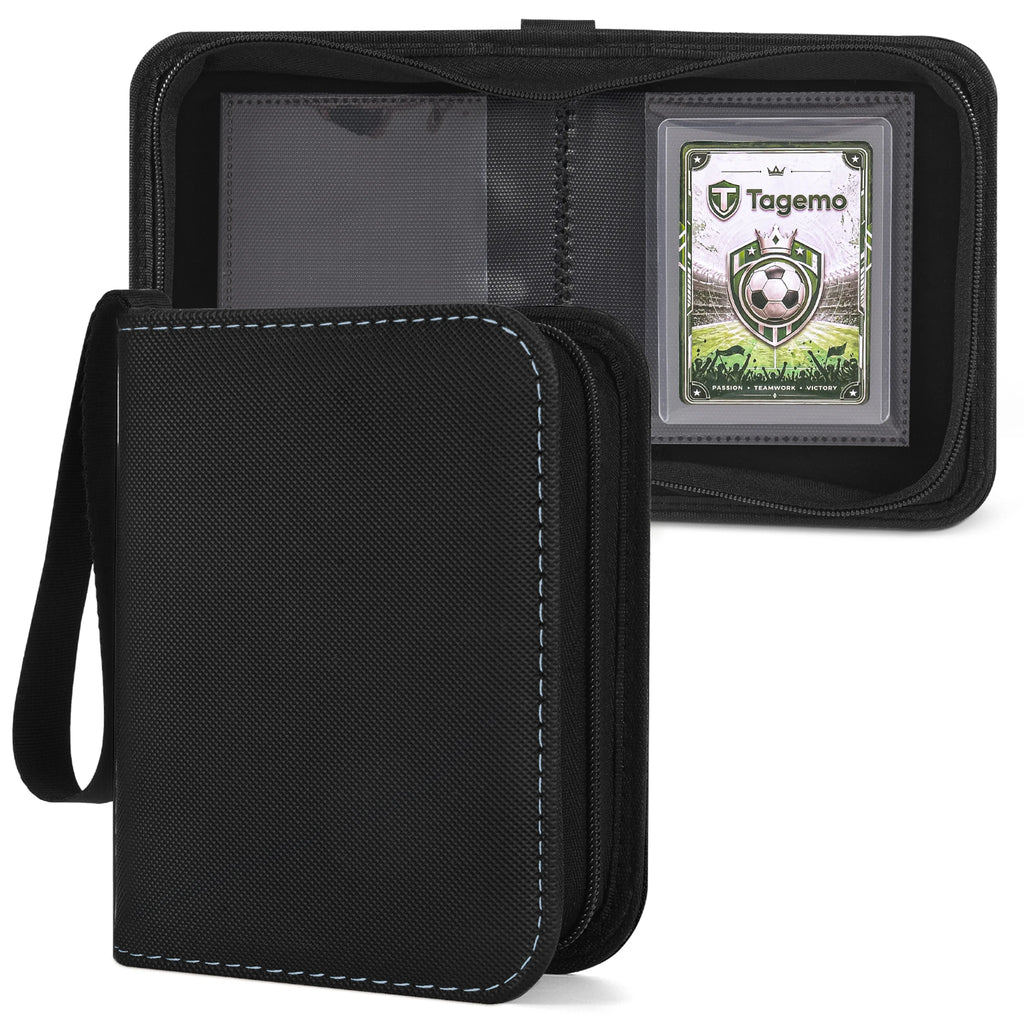 1-Pocket Mini Top Loader Binder with Fixed Pages – 40 Pockets | Tagemo