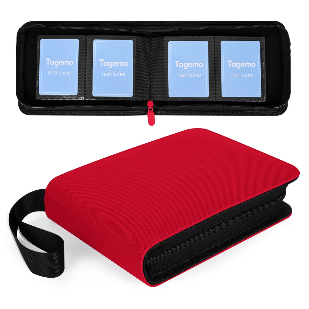 2-Pocket Mini Trading Card Binder with Fixed Pages – 80 Pockets | Tagemo