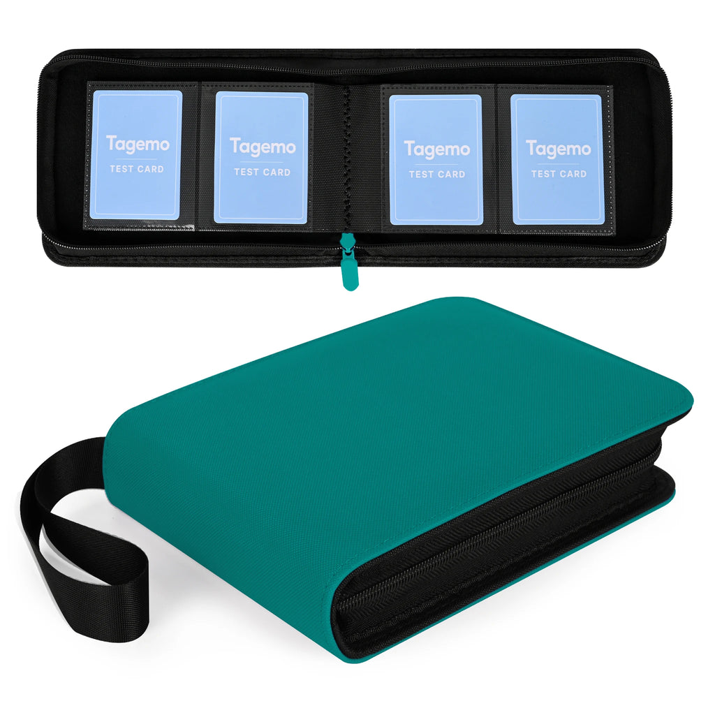 2-Pocket Mini Trading Card Binder with Fixed Pages – 80 Pockets | Tagemo