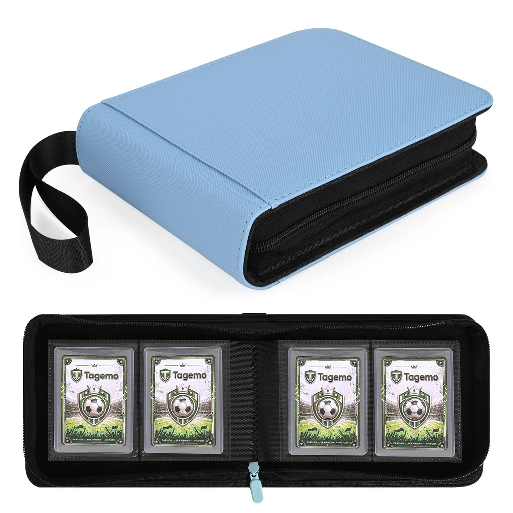 2-Pocket Top Loader Binder with Fixed Pages – 56 Pockets | Tagemo
