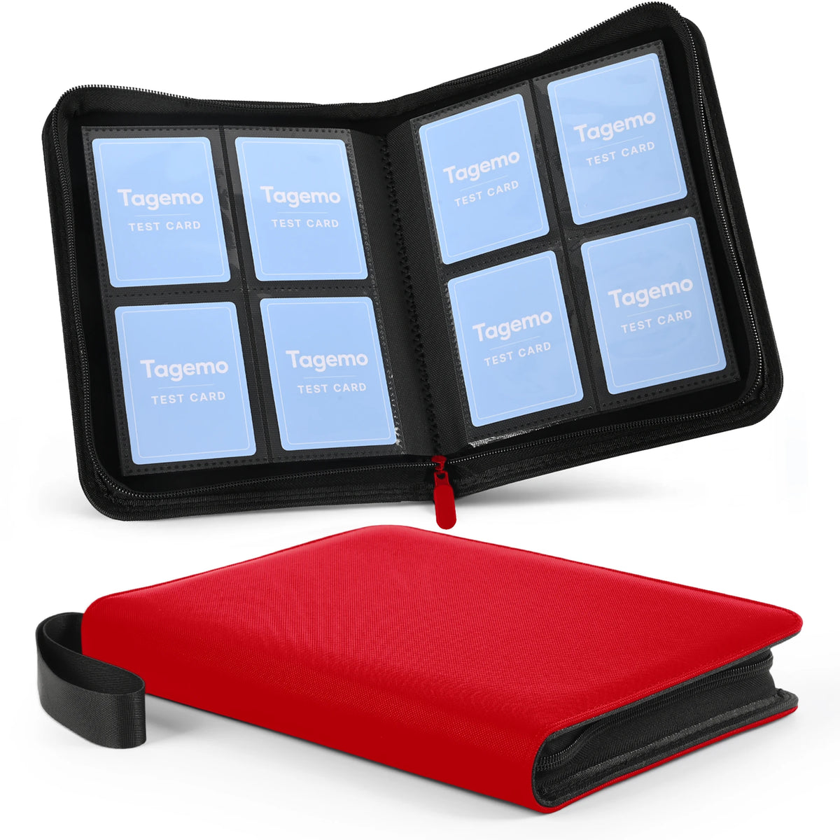 4-Pocket Mini Trading Card Binder with Fixed Pages – 160 Pockets | Tagemo