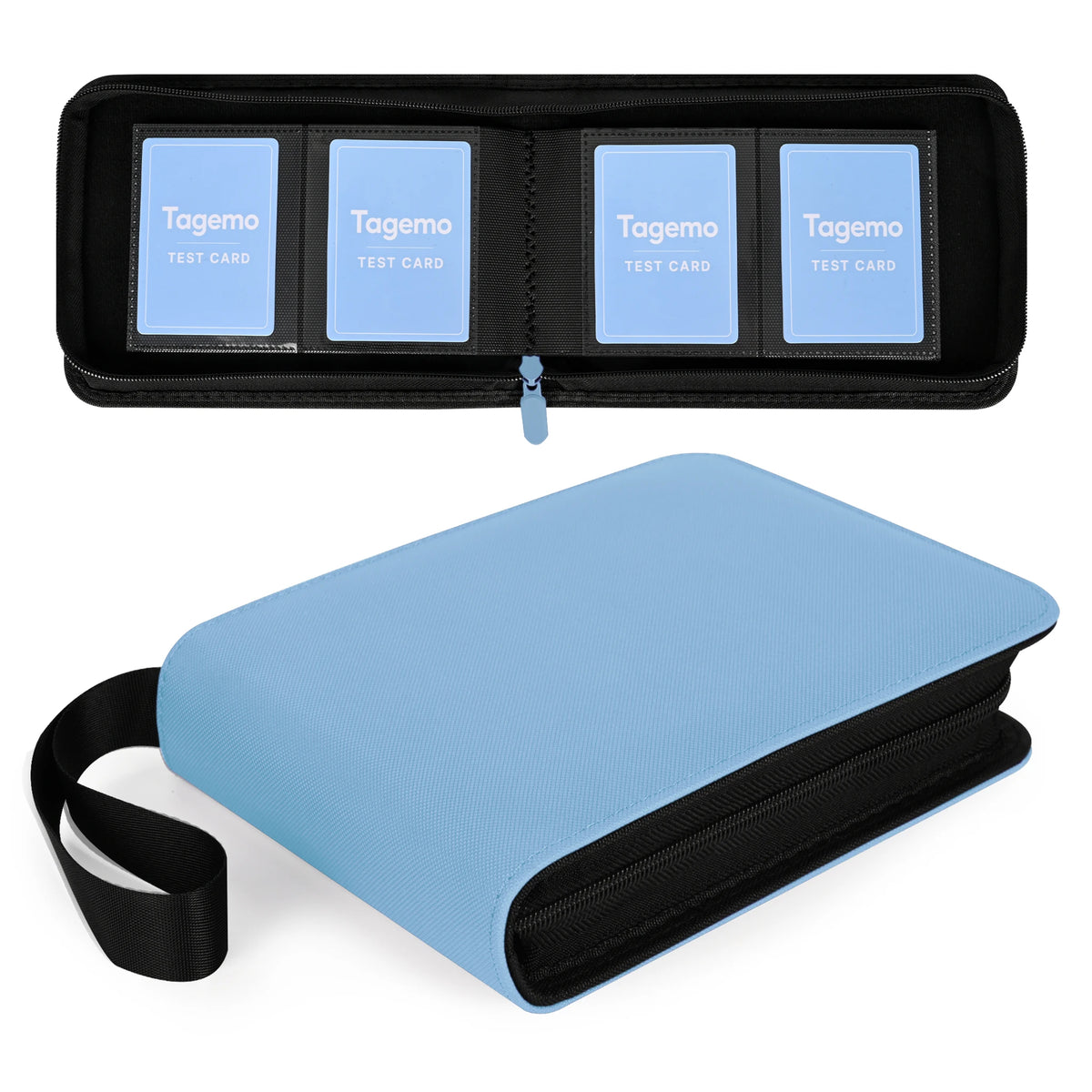 2-Pocket Mini Trading Card Binder with Fixed Pages – 80 Pockets | Tagemo