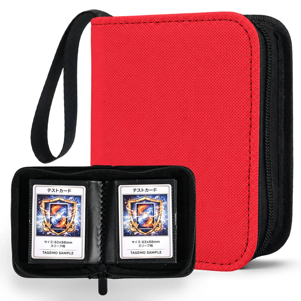 1-Pocket Mini Trading Card Binder with Fixed Pages – 40 Pockets | Tagemo