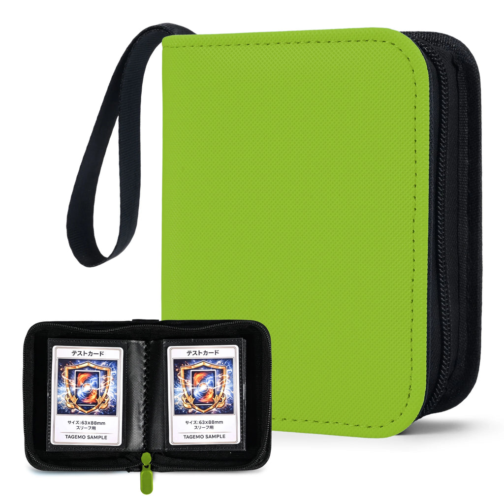 1-Pocket Mini Trading Card Binder with Fixed Pages – 40 Pockets | Tagemo