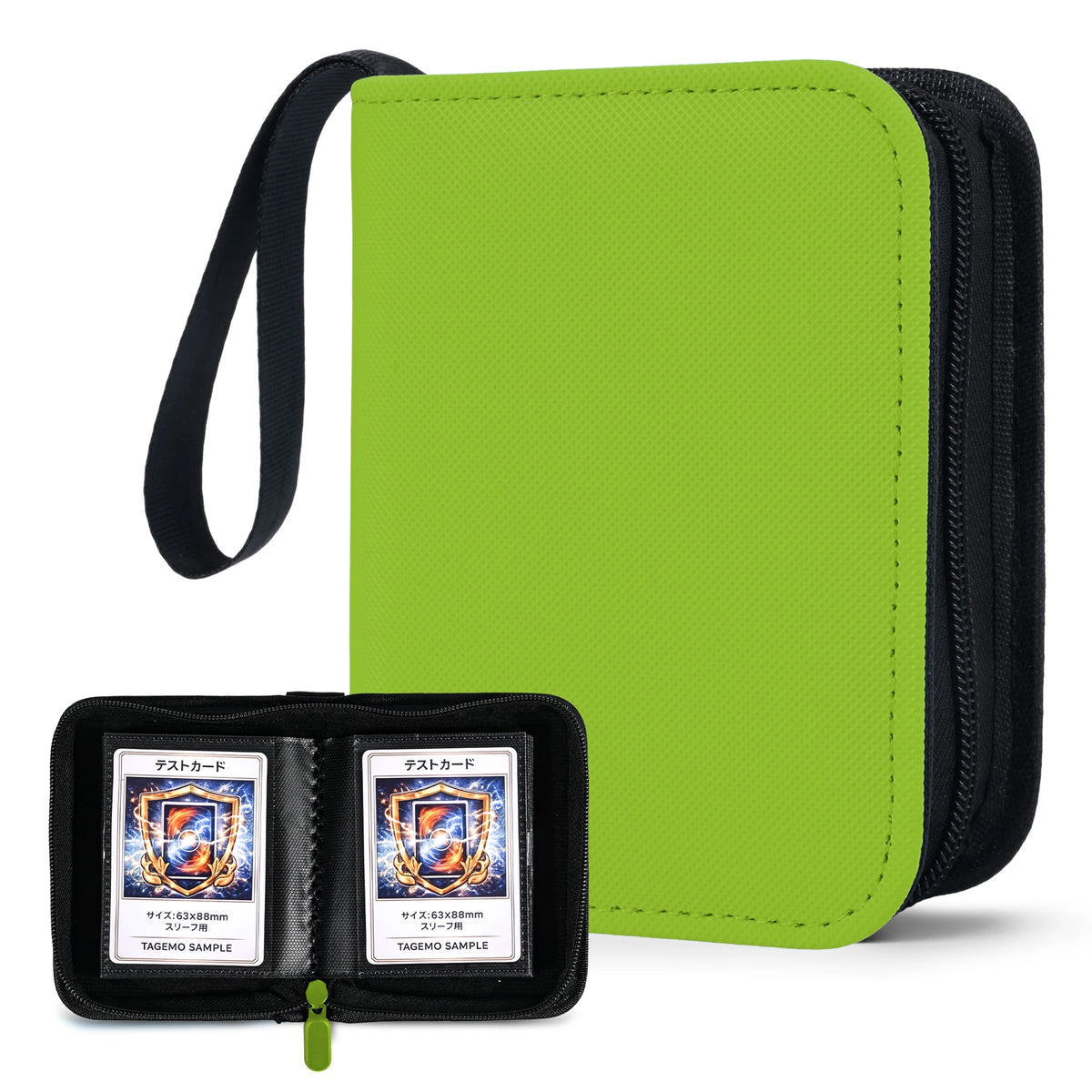 1-Pocket Mini Trading Card Binder with Fixed Pages – 40 Pockets | Tagemo