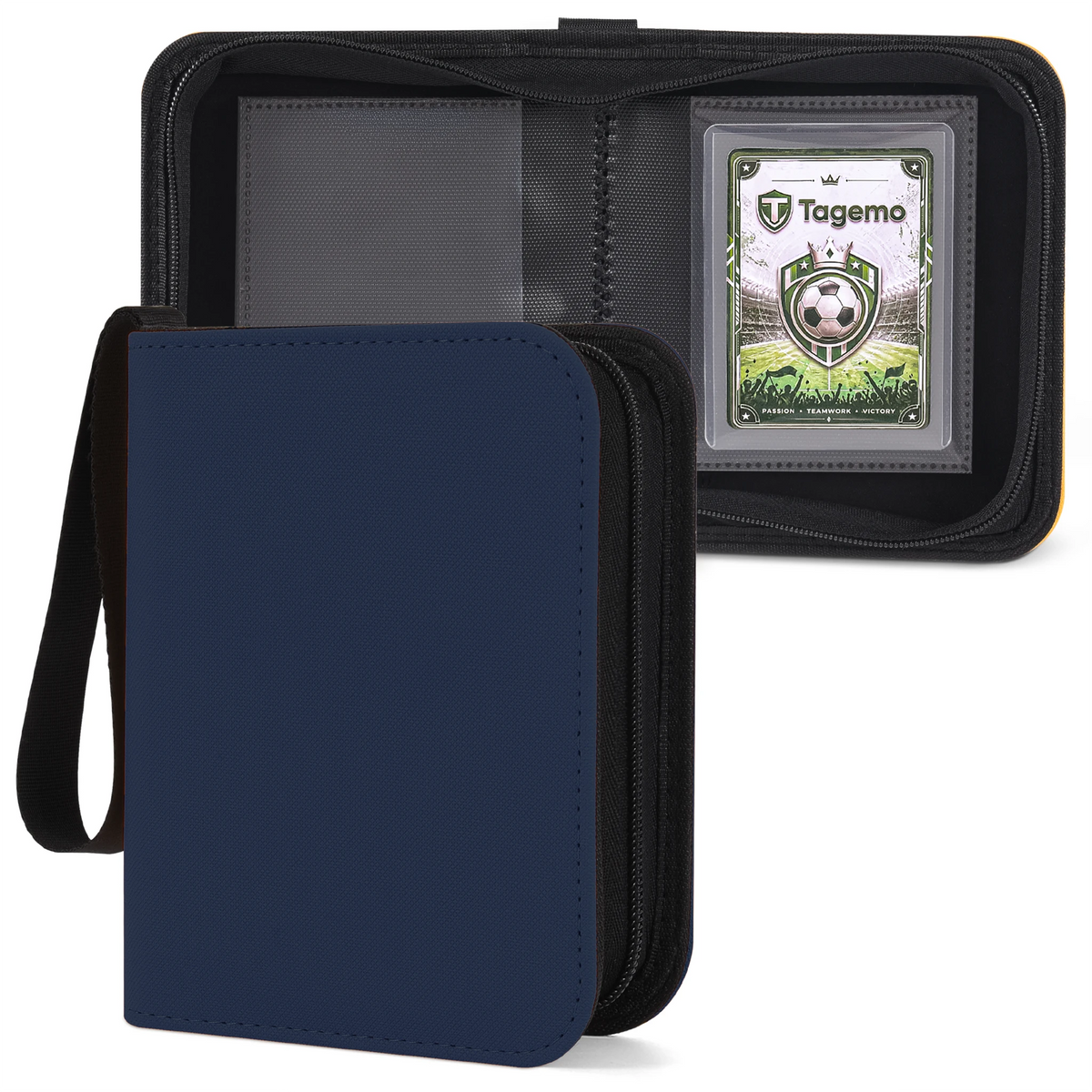 1-Pocket Mini Top Loader Binder with Fixed Pages – 40 Pockets | Tagemo