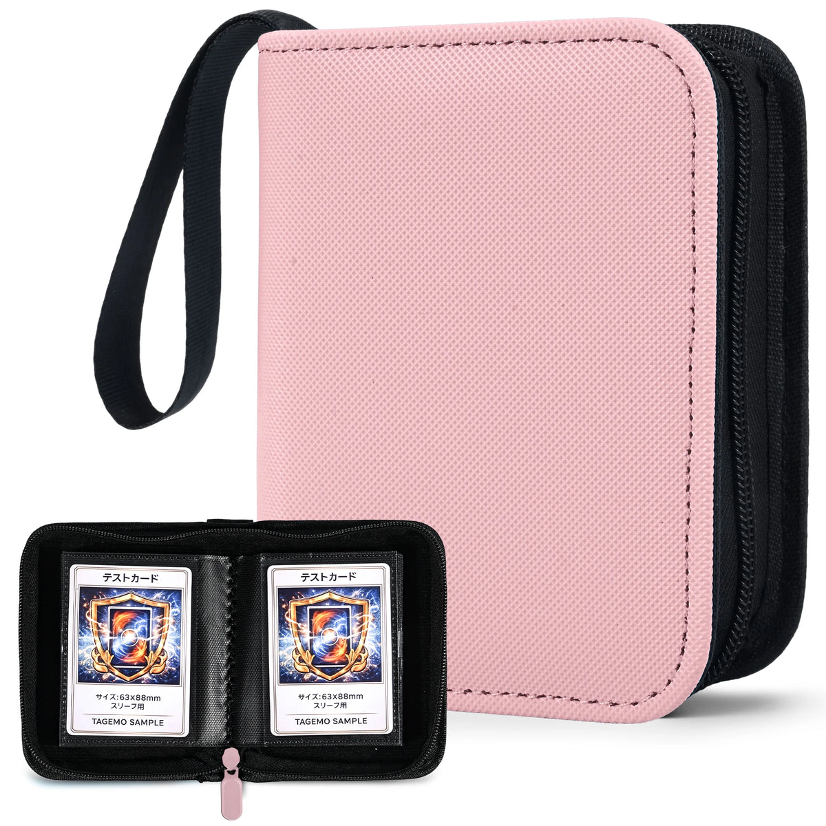 1-Pocket Mini Trading Card Binder with Fixed Pages – 40 Pockets | Tagemo