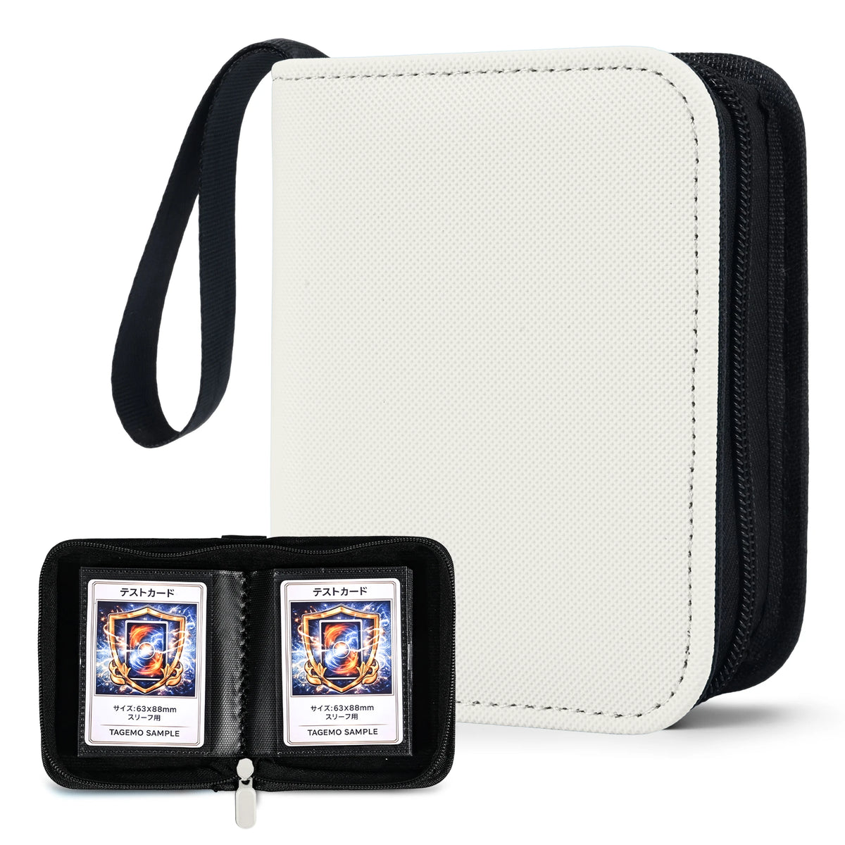 1-Pocket Mini Trading Card Binder with Fixed Pages – 40 Pockets | Tagemo