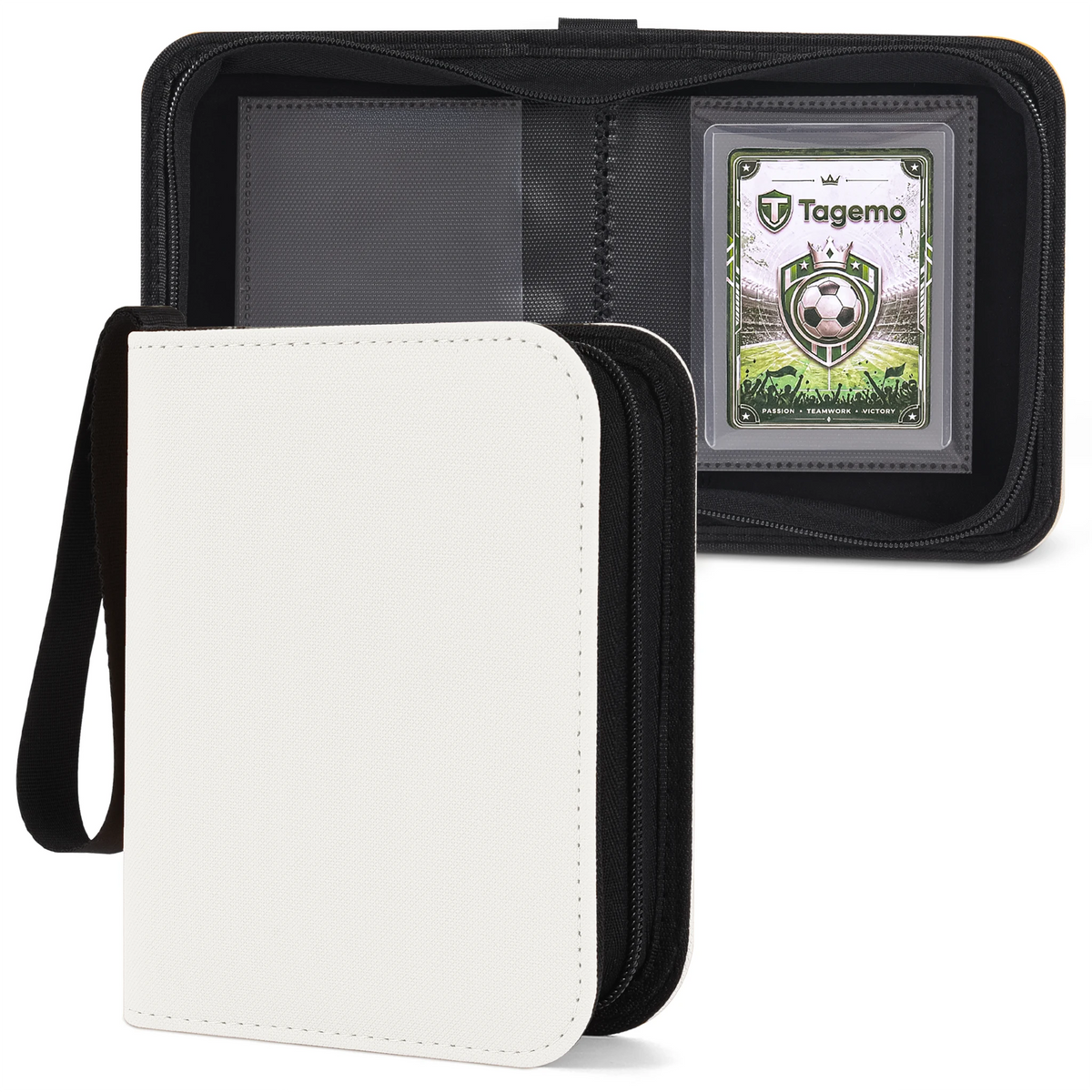 1-Pocket Mini Top Loader Binder with Fixed Pages – 40 Pockets | Tagemo