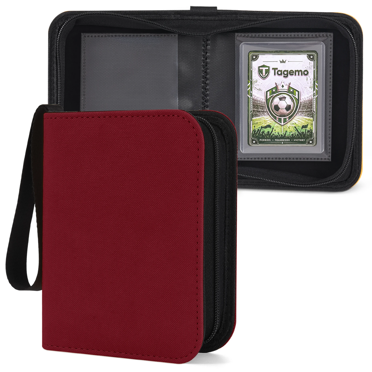 1-Pocket Mini Top Loader Binder with Fixed Pages – 40 Pockets | Tagemo