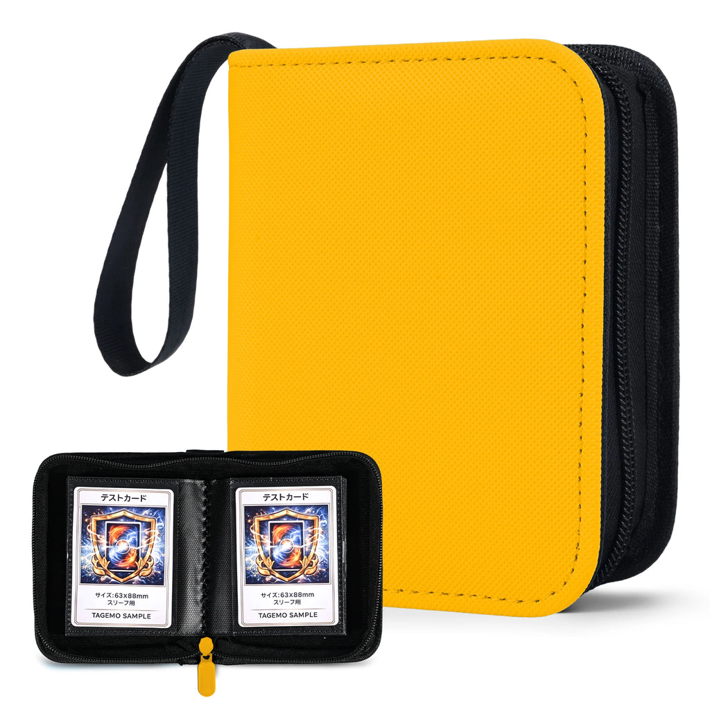 1-Pocket Mini Trading Card Binder with Fixed Pages – 40 Pockets | Tagemo