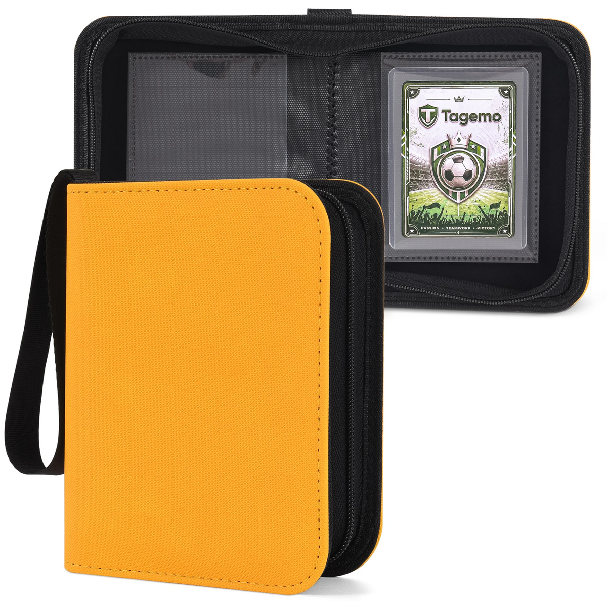 1-Pocket Mini Top Loader Binder with Fixed Pages – 40 Pockets | Tagemo