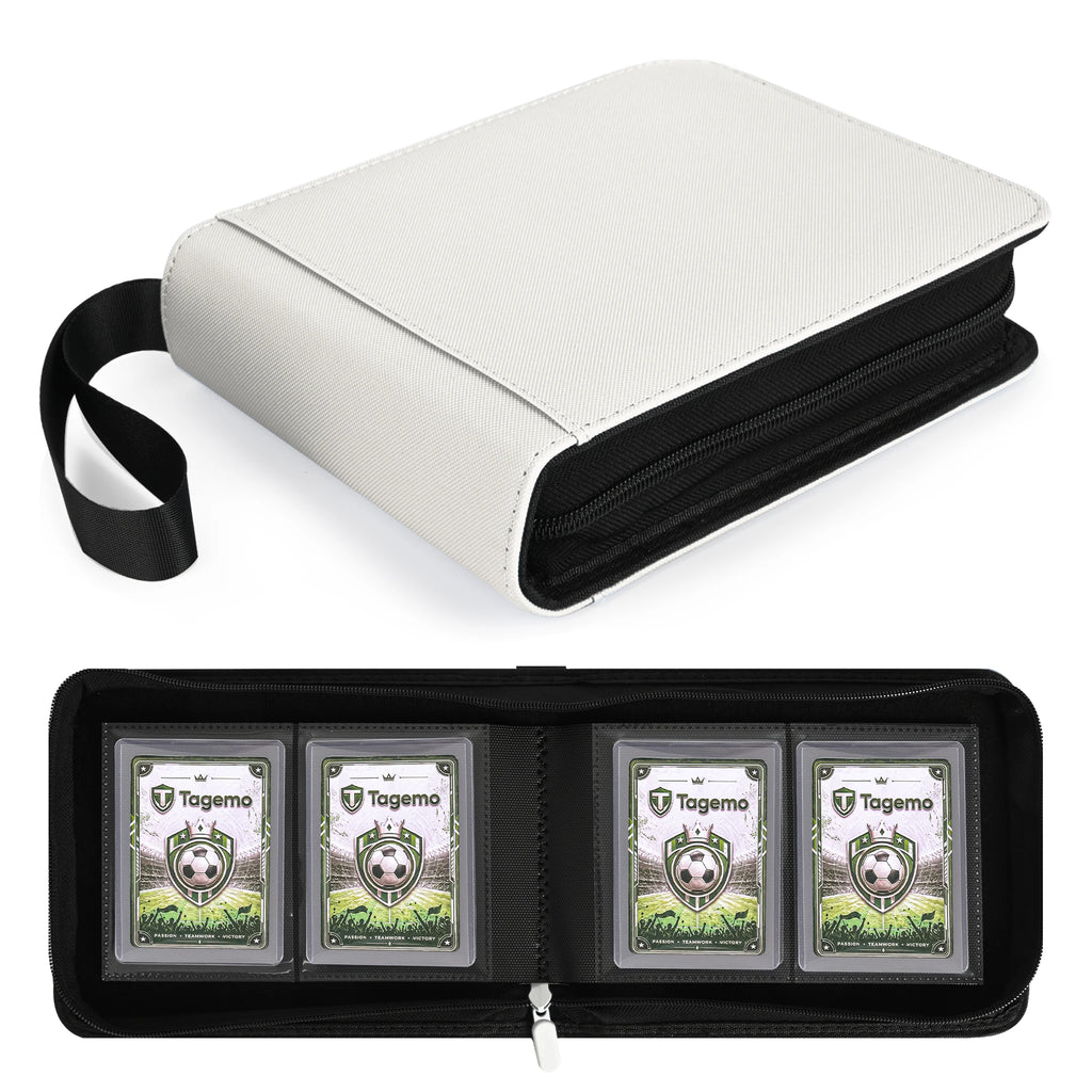 2-Pocket Top Loader Binder with Fixed Pages – 56 Pockets | Tagemo