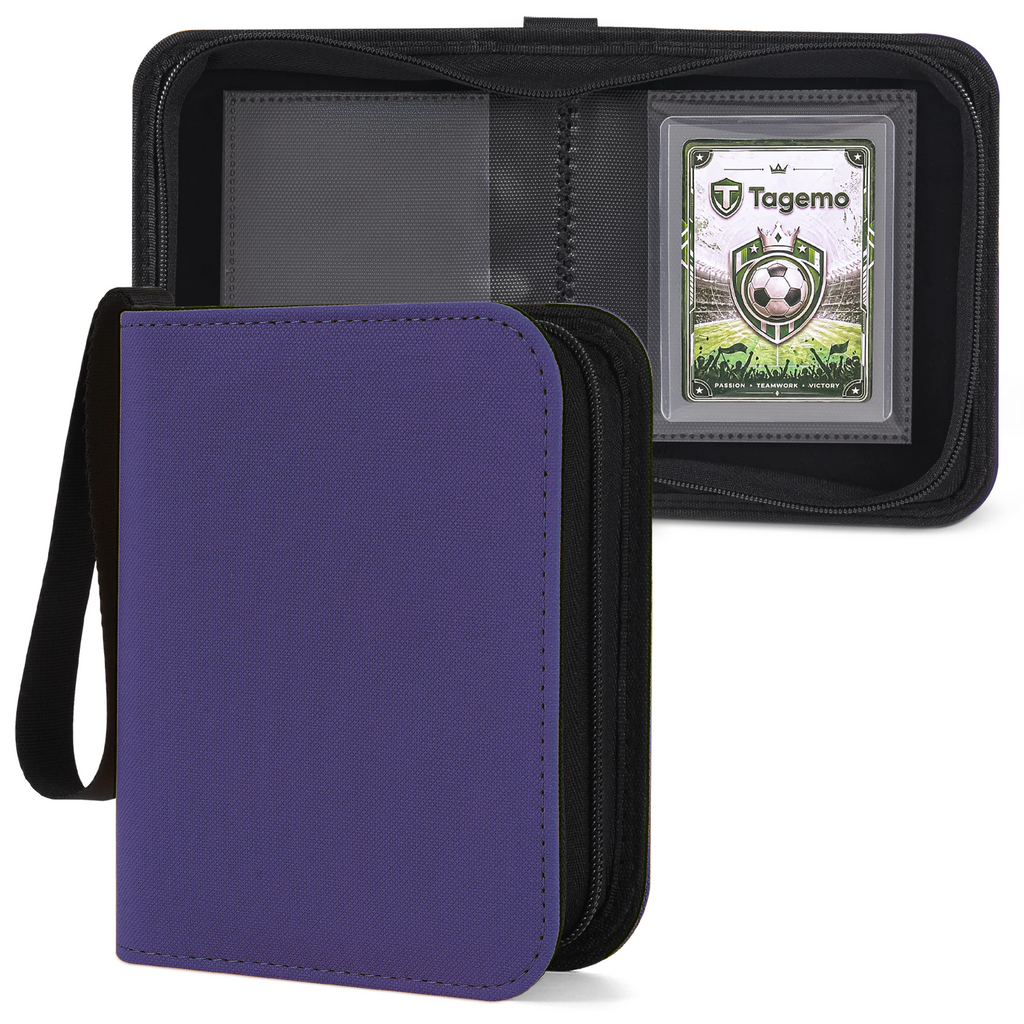 1-Pocket Mini Top Loader Binder with Fixed Pages – 40 Pockets | Tagemo