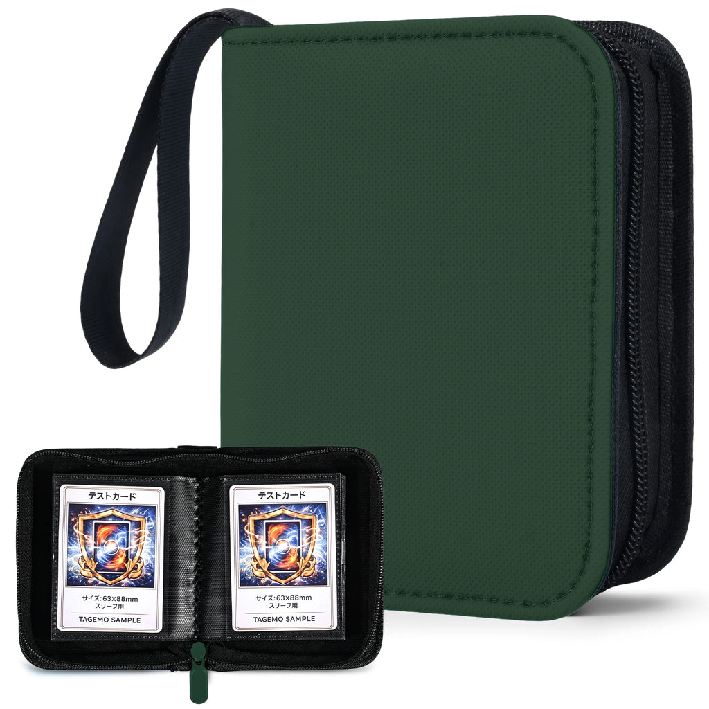 1-Pocket Mini Trading Card Binder with Fixed Pages – 40 Pockets | Tagemo